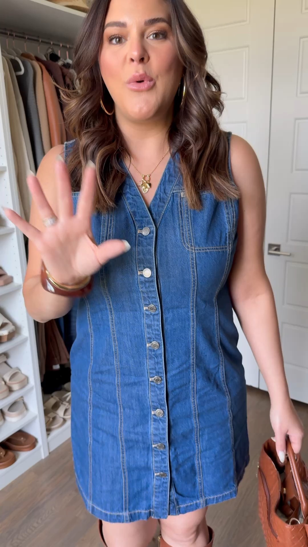 This $23 denim dress is fall perfection! Super comfy and perfect for wearing by itself or layering. Style it with boots, sneakers, there are so many different outfits you can create!

Dress: XL

#outfits #affordablefashion #everydayoutfit #outfitideas #midsizestyle #midsizefashion #teacheroutfit
Size 12, size 14, mom style, fall fashion, outfits, outfit idea, casual outfit idea, weekend outfit

#LTKSeasonal #LTKFindsUnder50 #LTKMidsize