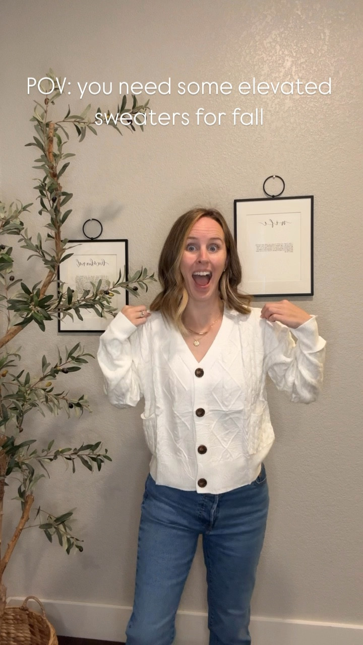 I found some of the cutest elevated sweaters for fall. These are great for anything you got going on and can be dressed up or down. And ALL 3 of them are on sale, just make sure to click on the coupons before checkout.

PS. The black and white striped sweater is 40% off right now!! 

#LTKSeasonal #LTKStyleTip #LTKFallSale