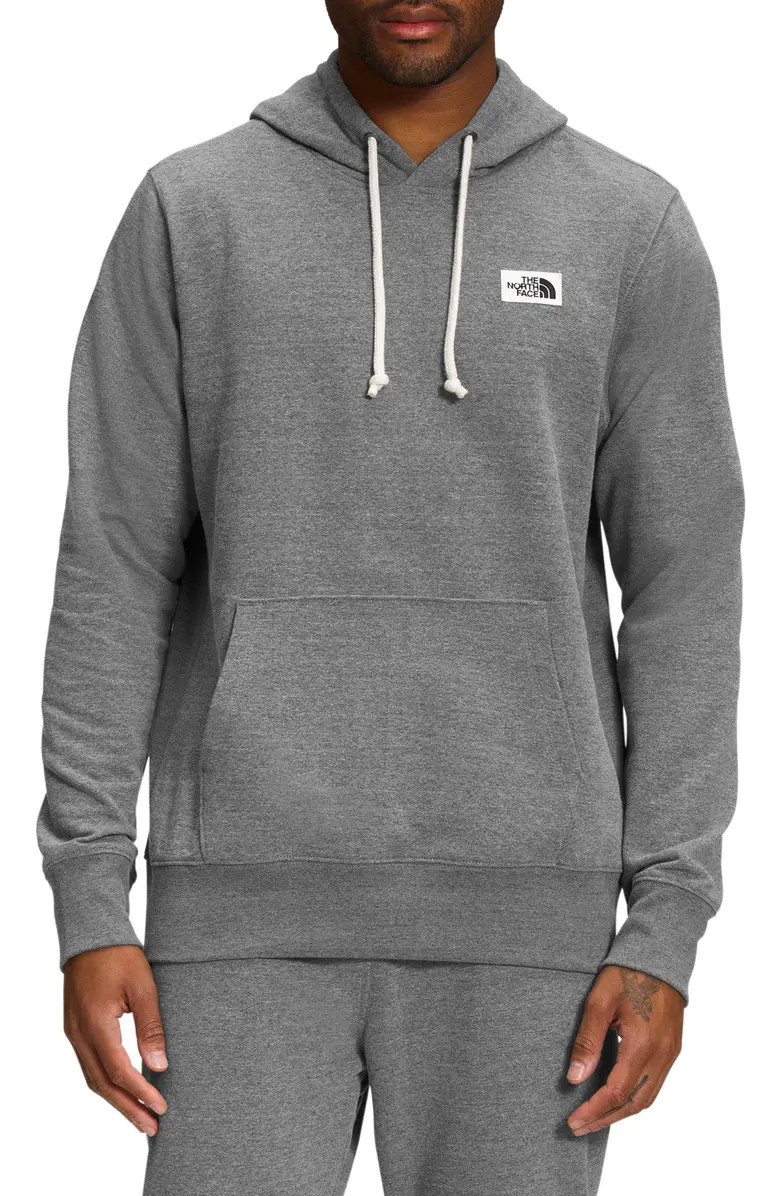 The North Face Heritage Patch Recycled Cotton Blend Hoodie | Nordstrom | Nordstrom