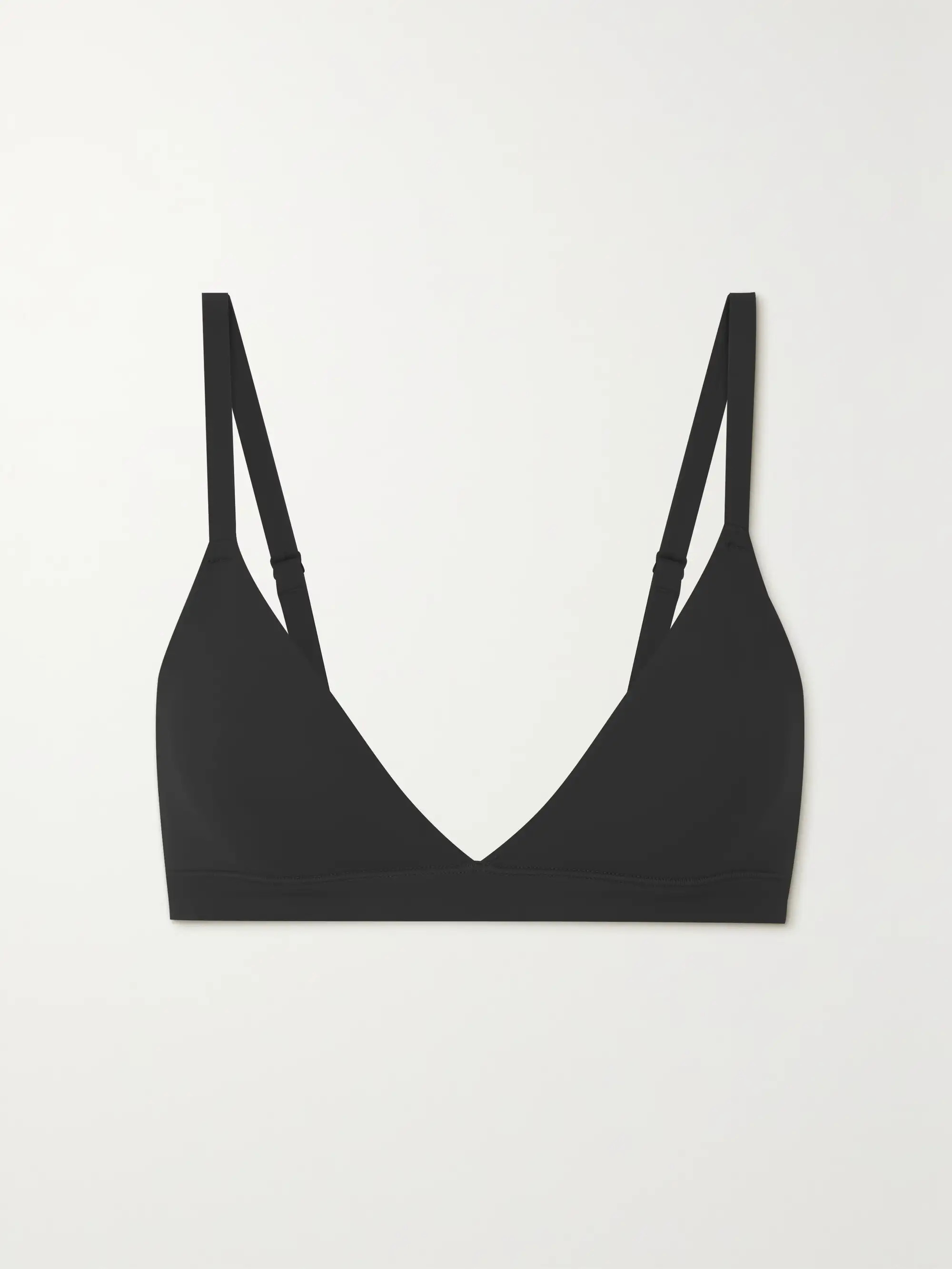 Fits Everybody Triangle Bralette - Onyx | NET-A-PORTER (UK & EU)