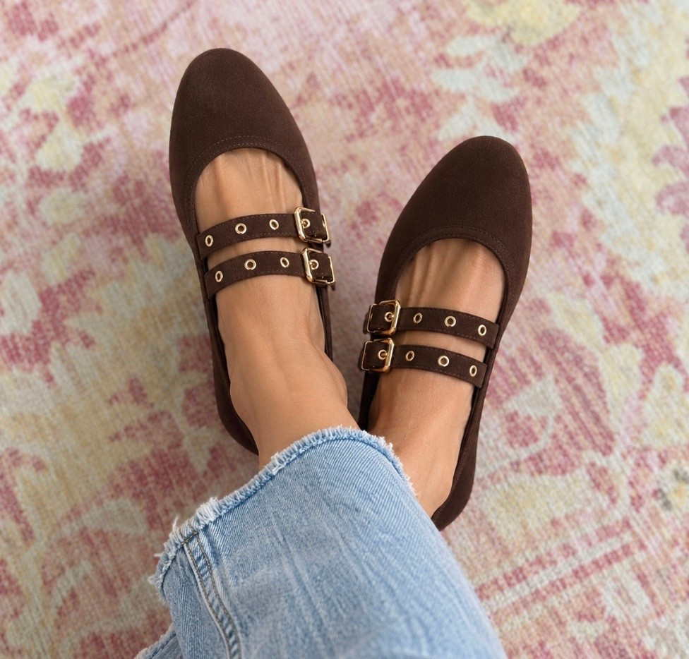 Brown flats for fall