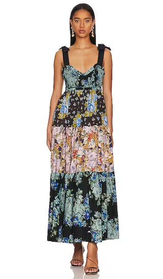 Free People Bluebell Maxi Dress in Black. - size L (also in M, S, XS) | Revolve Clothing (Global)