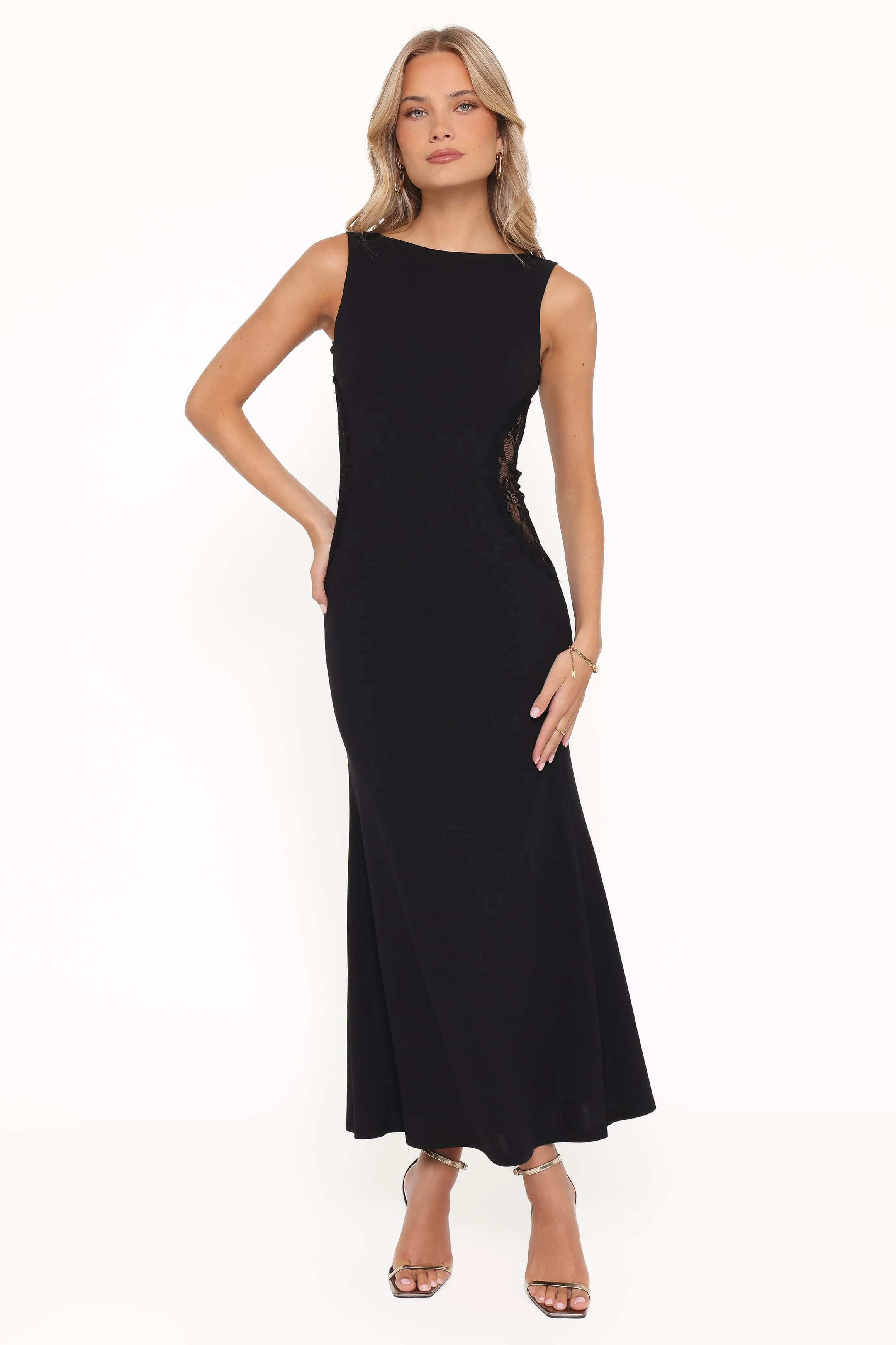 Kadija Maxi Dress - Black | Petal & Pup (US)