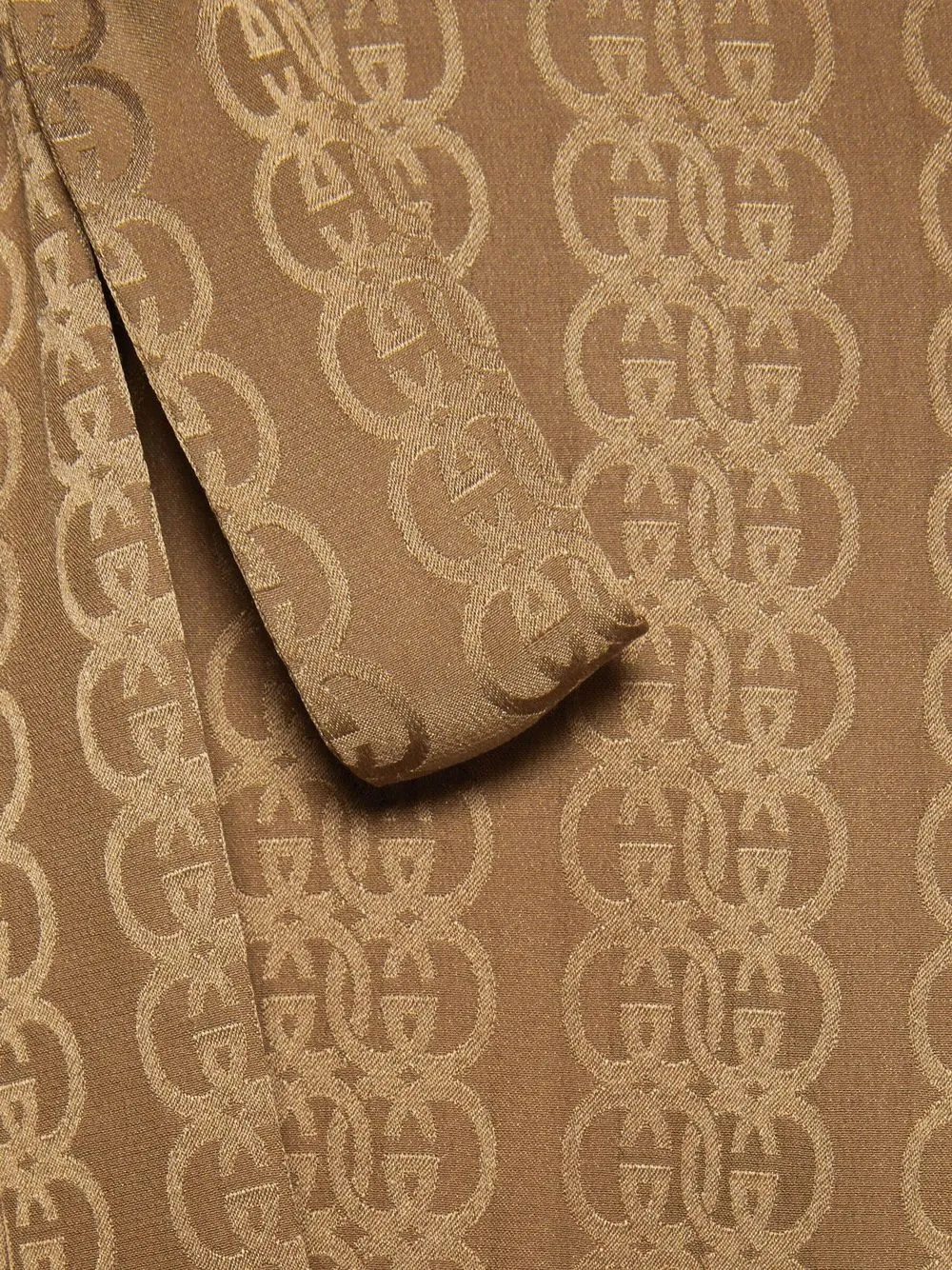 GG-jacquard silk maxi dress | Farfetch Global