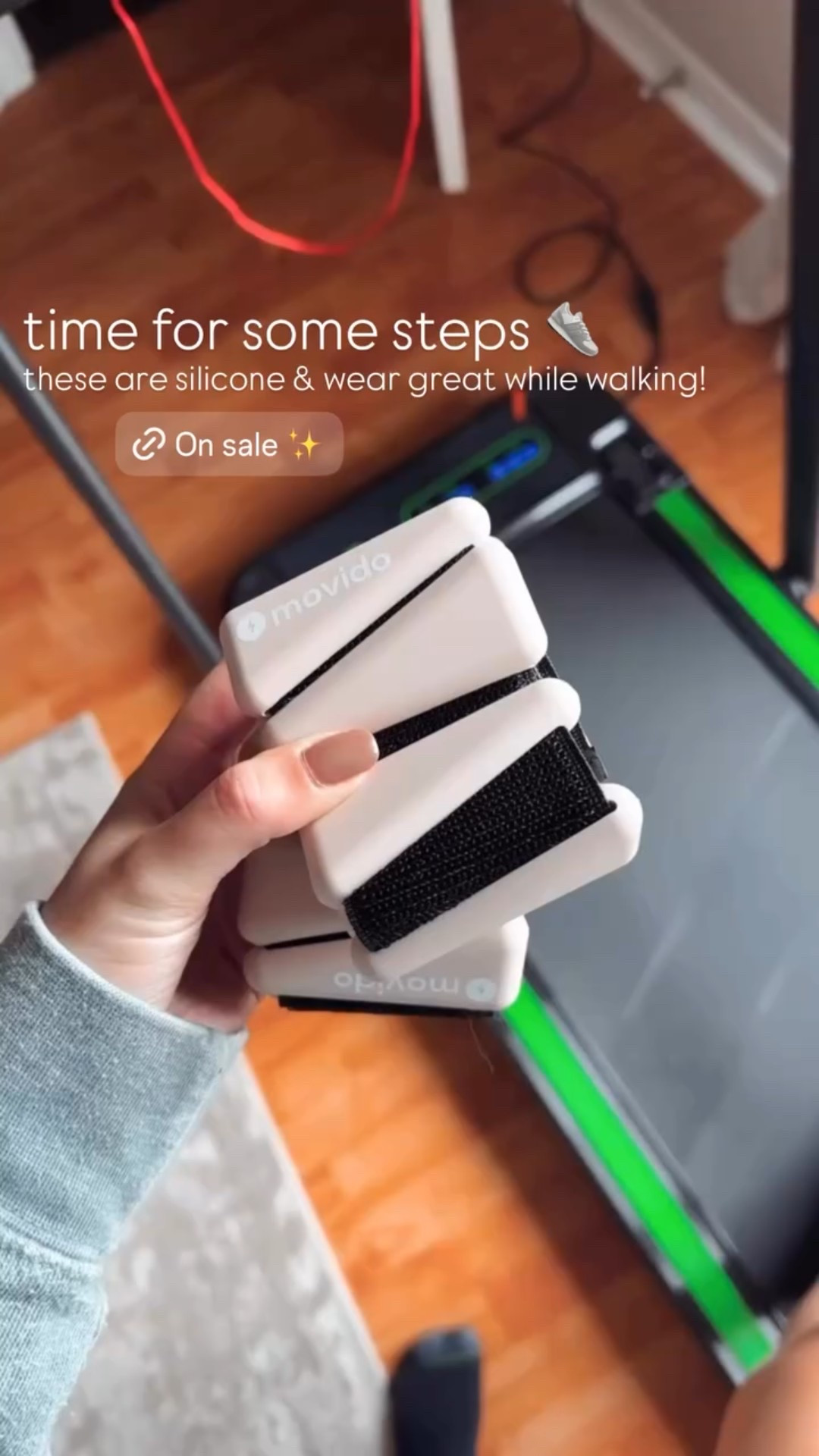 these are silicone & wear great while walking! time for some steps 👟 @ltk.creators