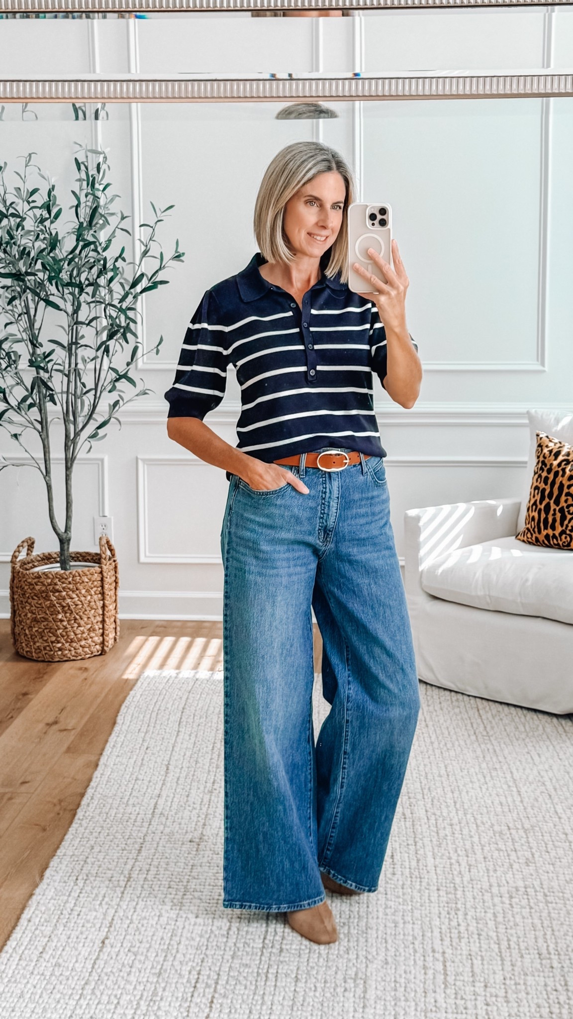 Walmart finds I am loving! Puff sleeve striped top also comes in brown and medium wash wide leg jeans 
 

#LTKStyleTip #LTKSeasonal #LTKFindsUnder50