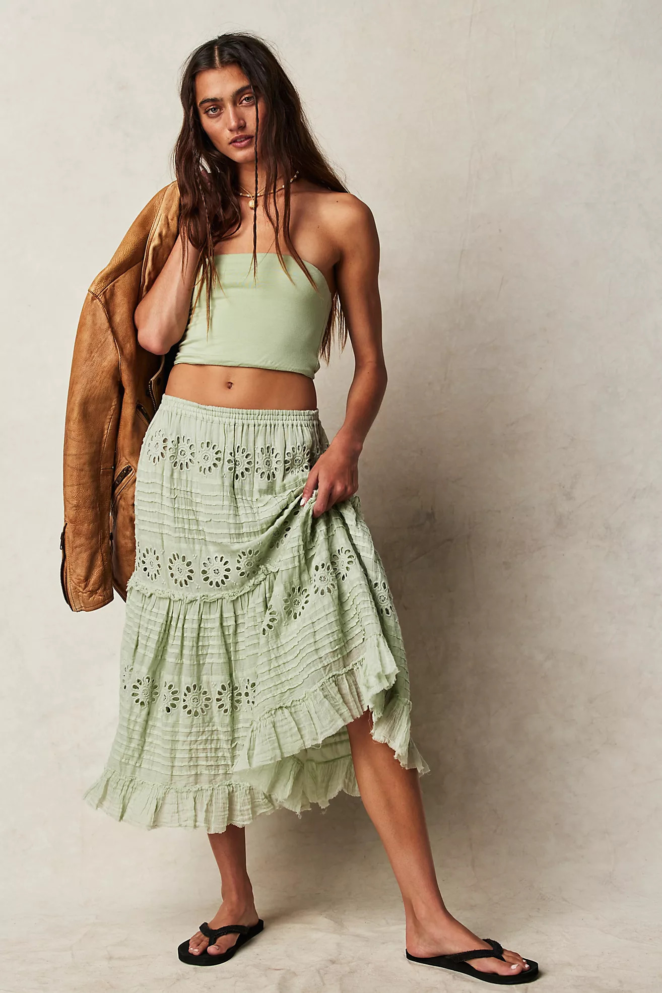 Lorelai Midi Skirt | Free People (Global - UK&FR Excluded)