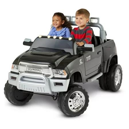 Ram 3500 Dually Ride-On Toy by Kid Trax, black | Walmart (US)