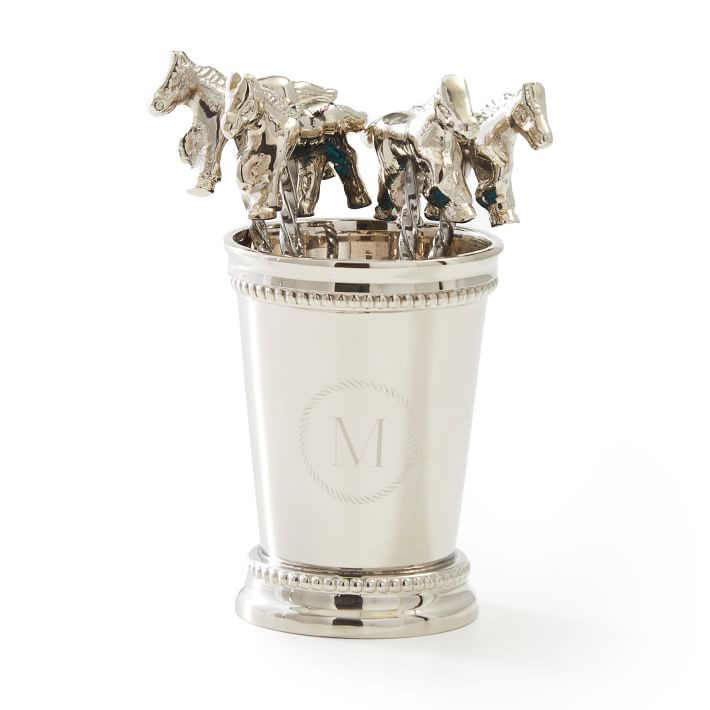 Silver Horse Cocktail Picks, Set of 4 | Mark and Graham