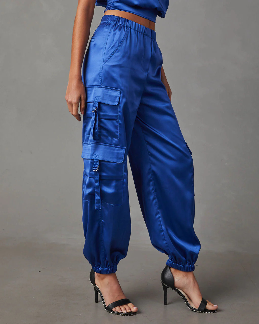 Armando Satin Cargo Joggers | VICI