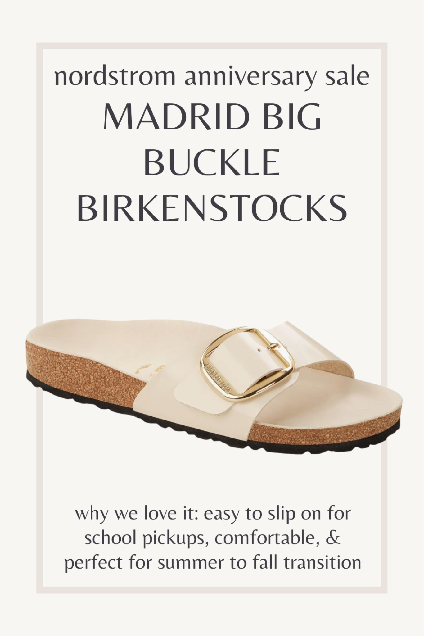 Purchased these Birkenstock slides at full price & loved them for summer. 

Want to see all my Nordstrom faves? Check out my #LTKxNSale Collection, and search ‘Nordstrom’ in the search bar in my LTK Shop.



#LTKxNSale #LTKsalealert #LTKshoecrush
