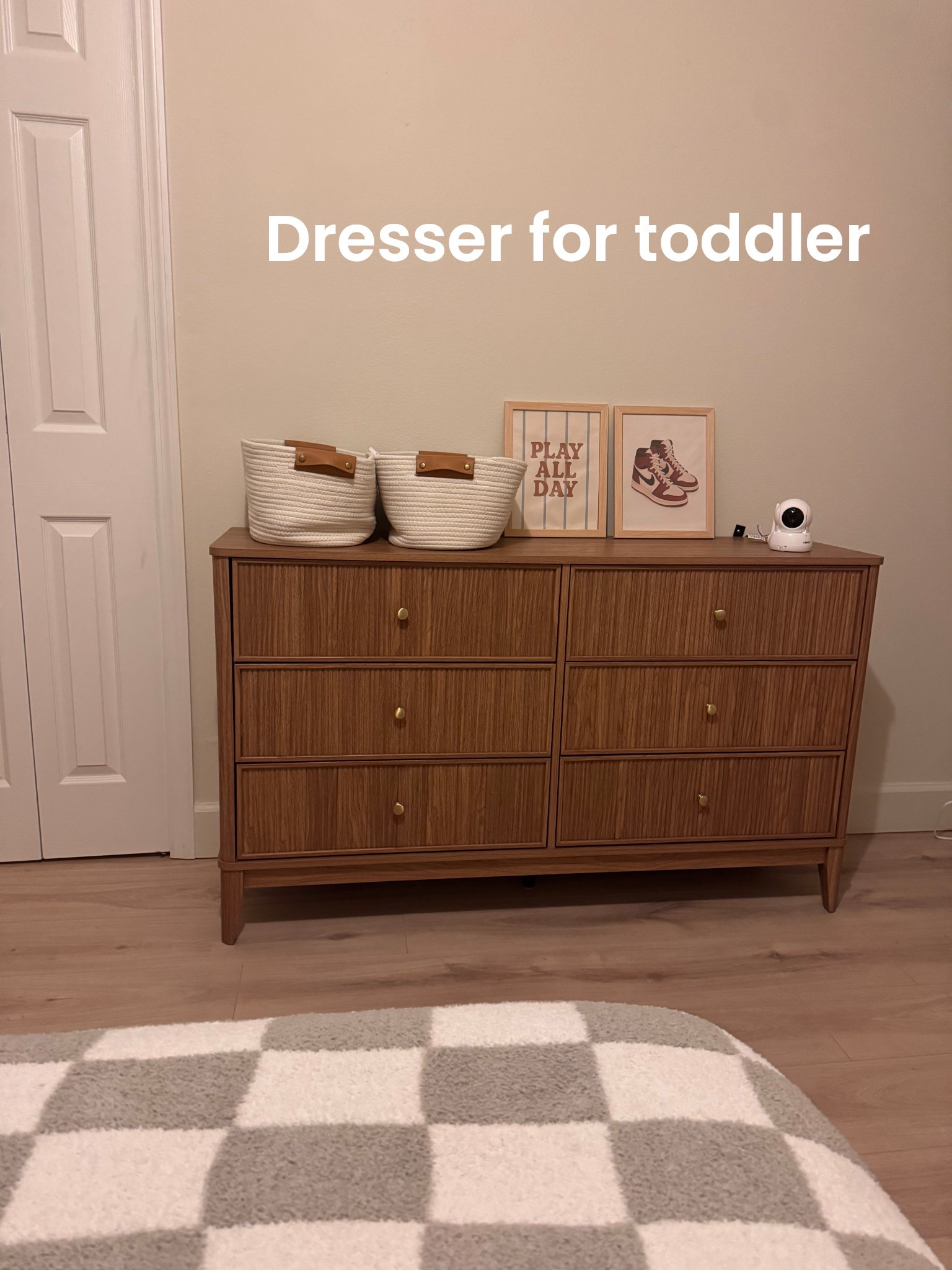 Obsessed with this dresser from Amazon we chose for our toddler's room! Quality is simply amazing! 🤎✨😍

#LTKmomlife #LTKHome #LTKKids