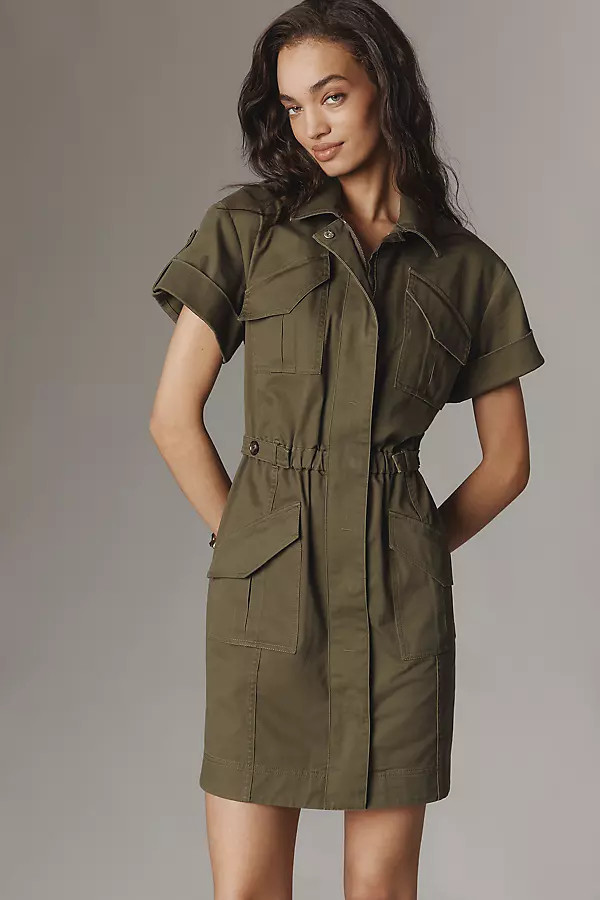 Derek Lam 10 Crosby Utility Mini Dress | Anthropologie (US)