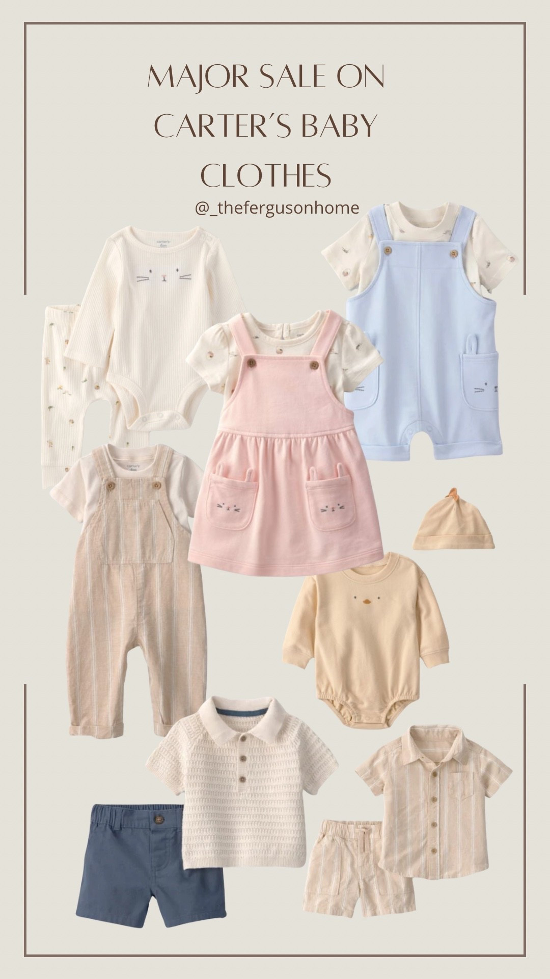 Major sale on Carter’s baby clothes! Adorable outfits for Easter and spring 🤍 

#LTKSeasonal #LTKBaby #LTKSpringSale