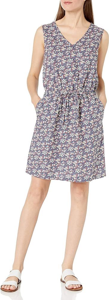 Amazon Essentials Women's Sleeveless Relaxed Fit Linen Dress | Amazon (US)