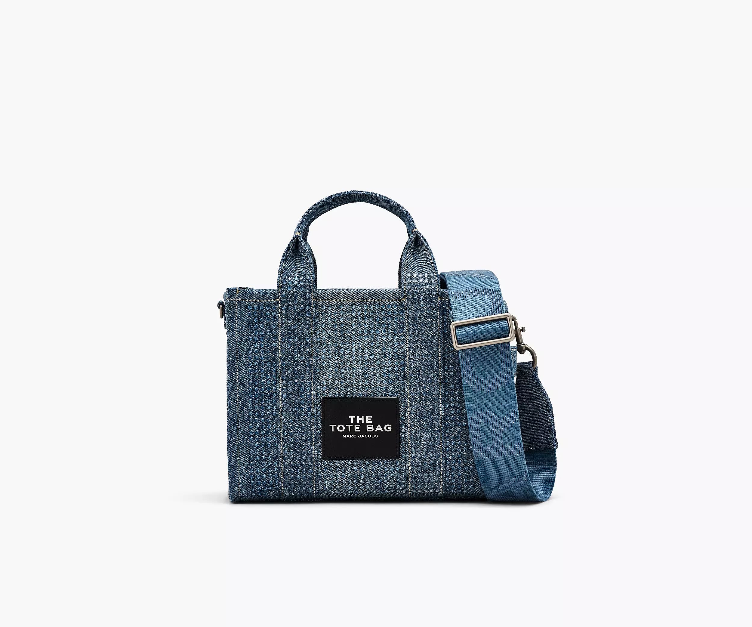 The Crystal Denim Small Tote Bag | Marc Jacobs