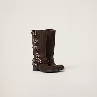 Boots and Ankle Boots For Women: Platform & Flat Booties | Miu Miu | Miu Miu US