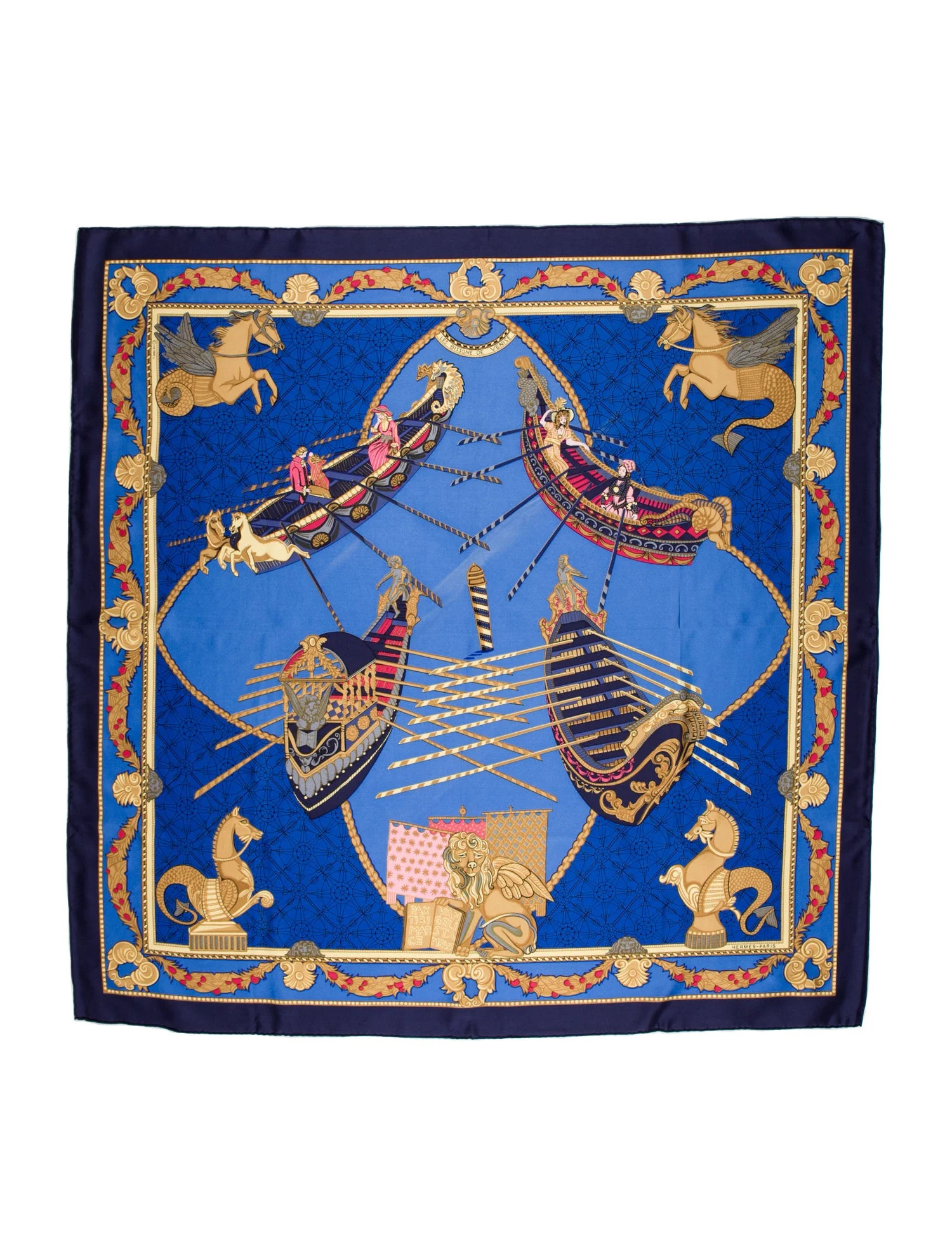 Les Bissone De Venise Silk Scarf | The RealReal