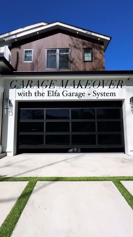 #thecontainerstorepartner New garage, same me 🙋🏻‍♀️ I wasted no time calling on @thecontainerstore to build out a custom system in my LA home! The new Elfa Garage+ Custom Spaces line is a dream. I mean, just look at that before and after!