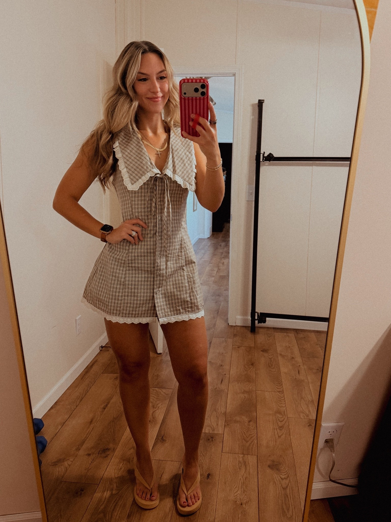 Wearing “Mayci Collared Lace Trim Romper Brown Check” in size US4 this style is sold out, so linking similar!! 🤎 plus Princess Polly is on sale right now code: FLSH25

#LTKootd #LTKSeasonal #LTKSaleAlert