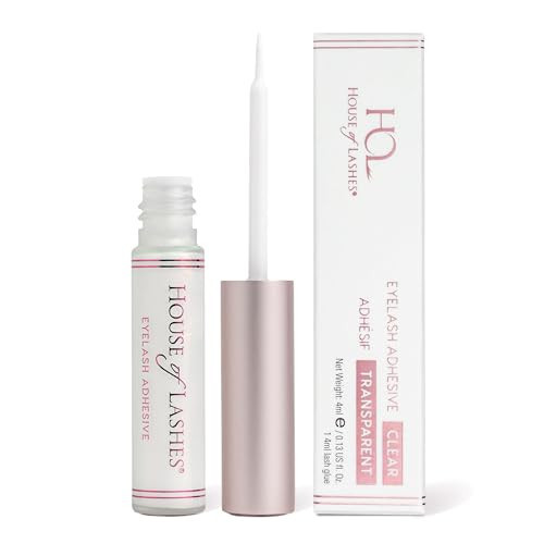 House of Lashes Eyelash Glue - Latex-Free Eyelash Glue for Sensitive Eyes - Effective for All Day Wear Clear Lash Glue for Strip Lashes, 2 Count | Amazon (US)