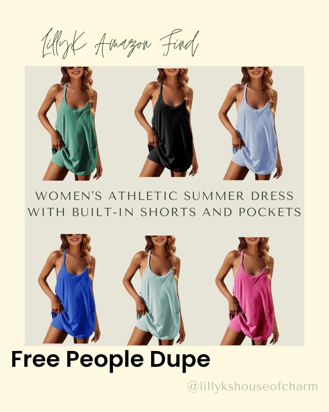 Check out this amazing Free People Dupe I found. 
5’2 135lbs I ordered a Small. 

#dupe #freepeople #amazondealoftheday #lighteningdeal #amazonfinds #budgetfashion

#LTKActive #LTKSeasonal #LTKFindsUnder50