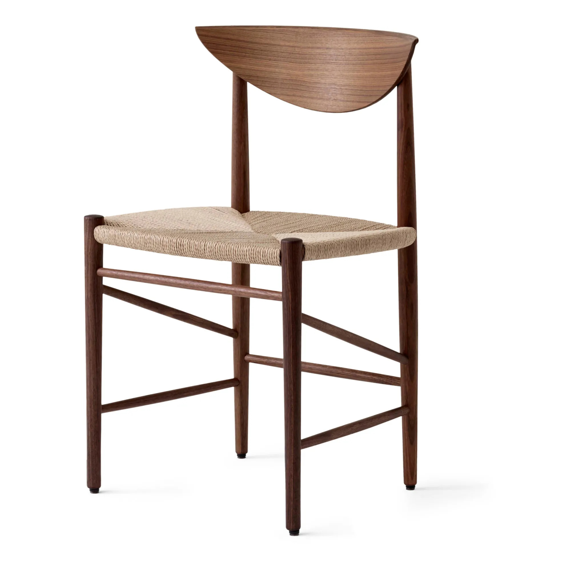 Chaise Drawn HM3 en bois | Noyer | Smallable