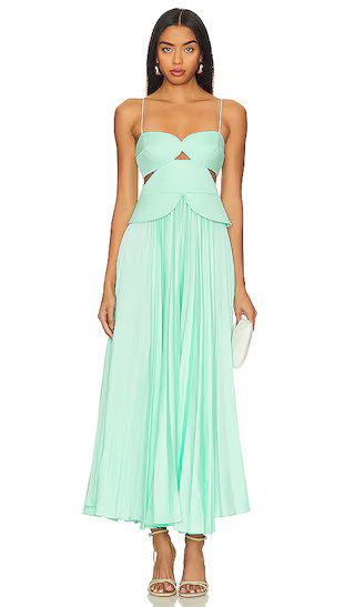 Atholton Midi Dress in Arctic Mint | Revolve Clothing (Global)