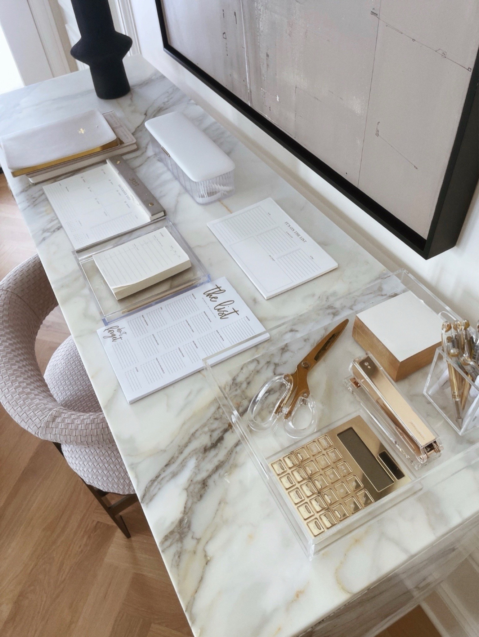 How I organize my desk for a new year. 
#LTKmorningroutine

#LTKHome