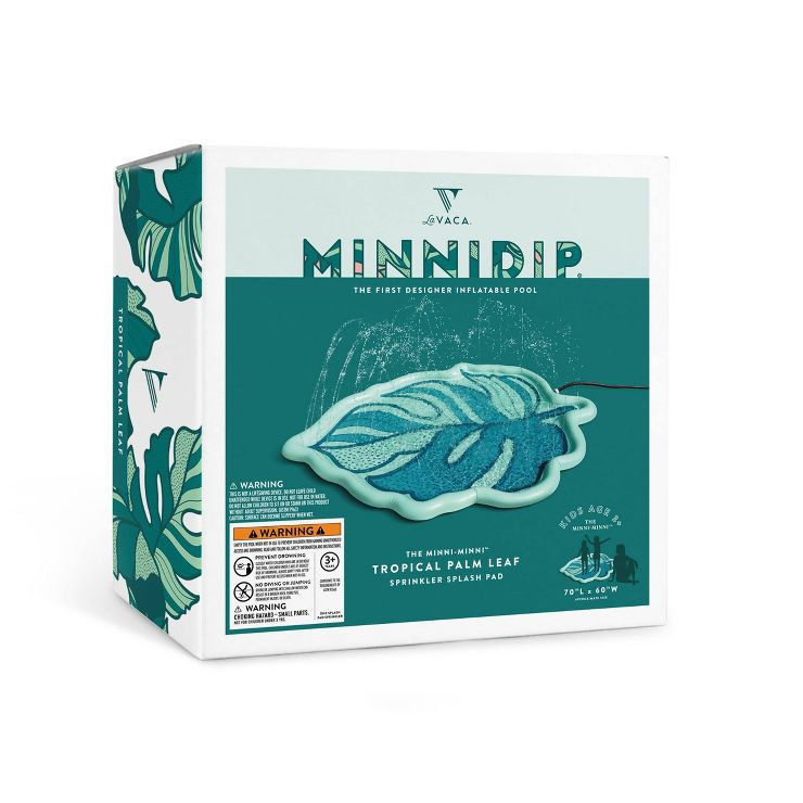 MINNIDIP Palm Leaf Splash Pad Sprinkler | Target
