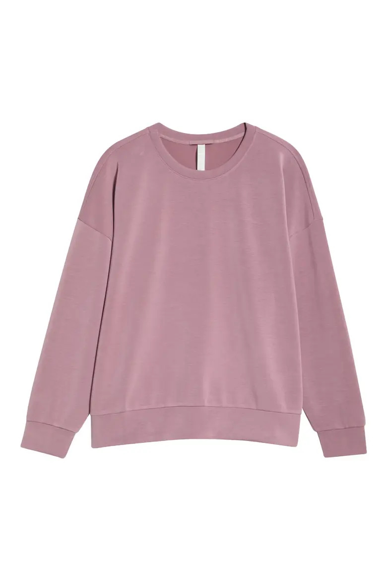 Soft Luxe Boxy Knit Crew Sweatshirt (Women) | Nordstrom | Nordstrom
