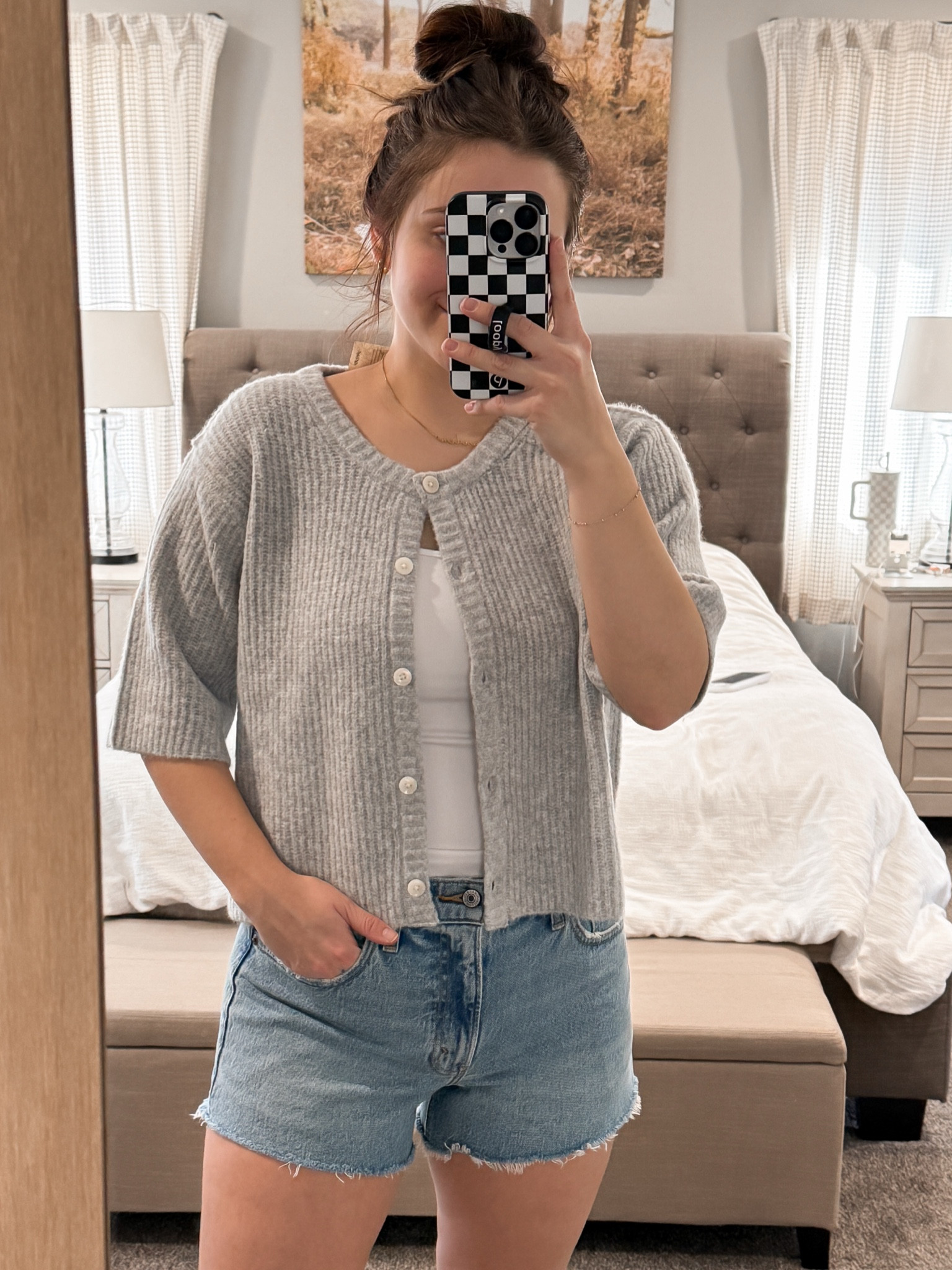 Obsessed with these short sleeve cardigans from Aerie, got two colors 😍

#LTKFindsUnder50 #LTKStyleTip #LTKSeasonal