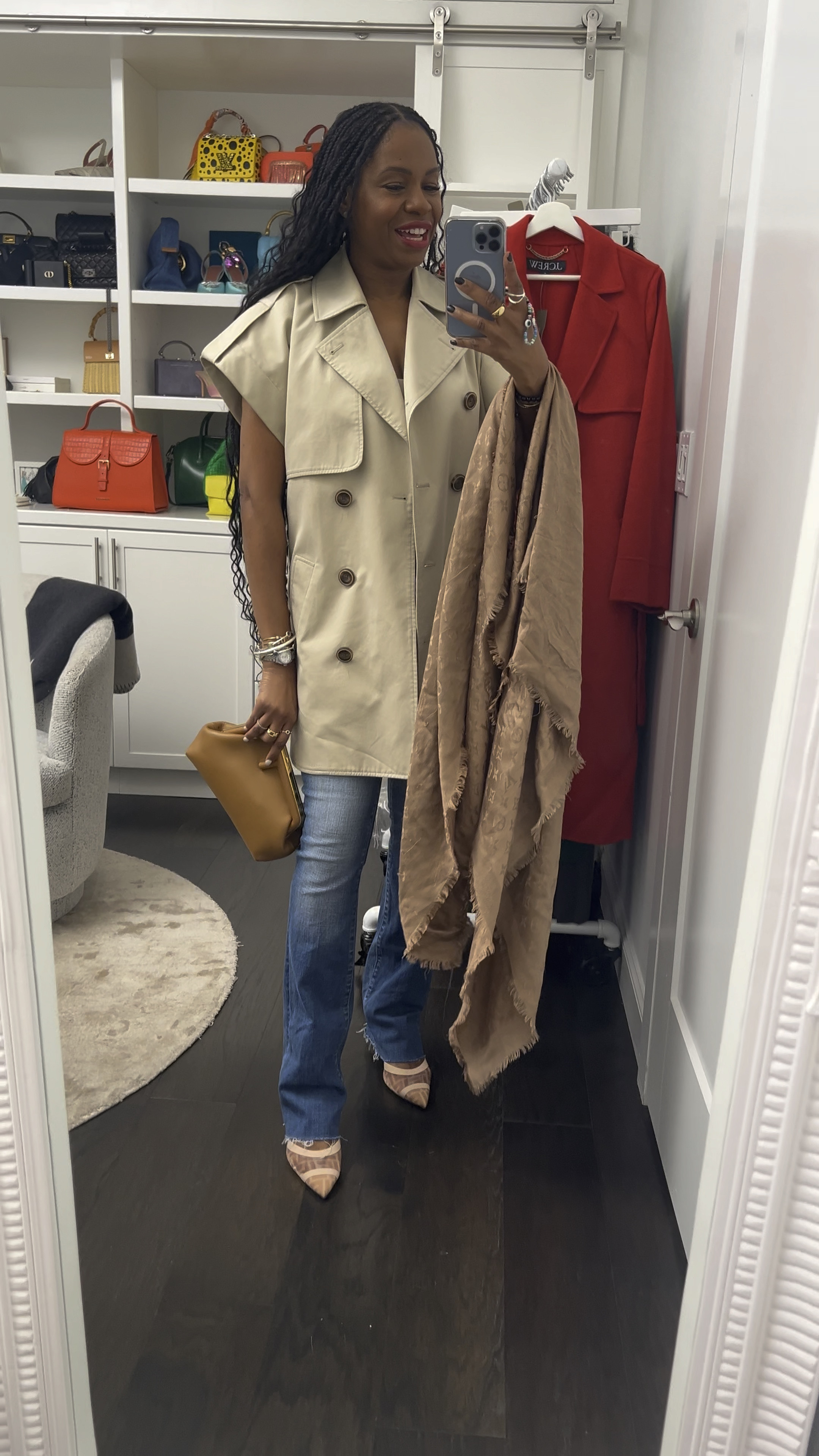 Casual-cool dinner ourfit featuring denim 

#LTKover40 #LTKstyletip