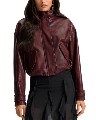 Veronica Beard Bateman Leather Jacket  | Bloomingdale's Women | Bloomingdale's (US)