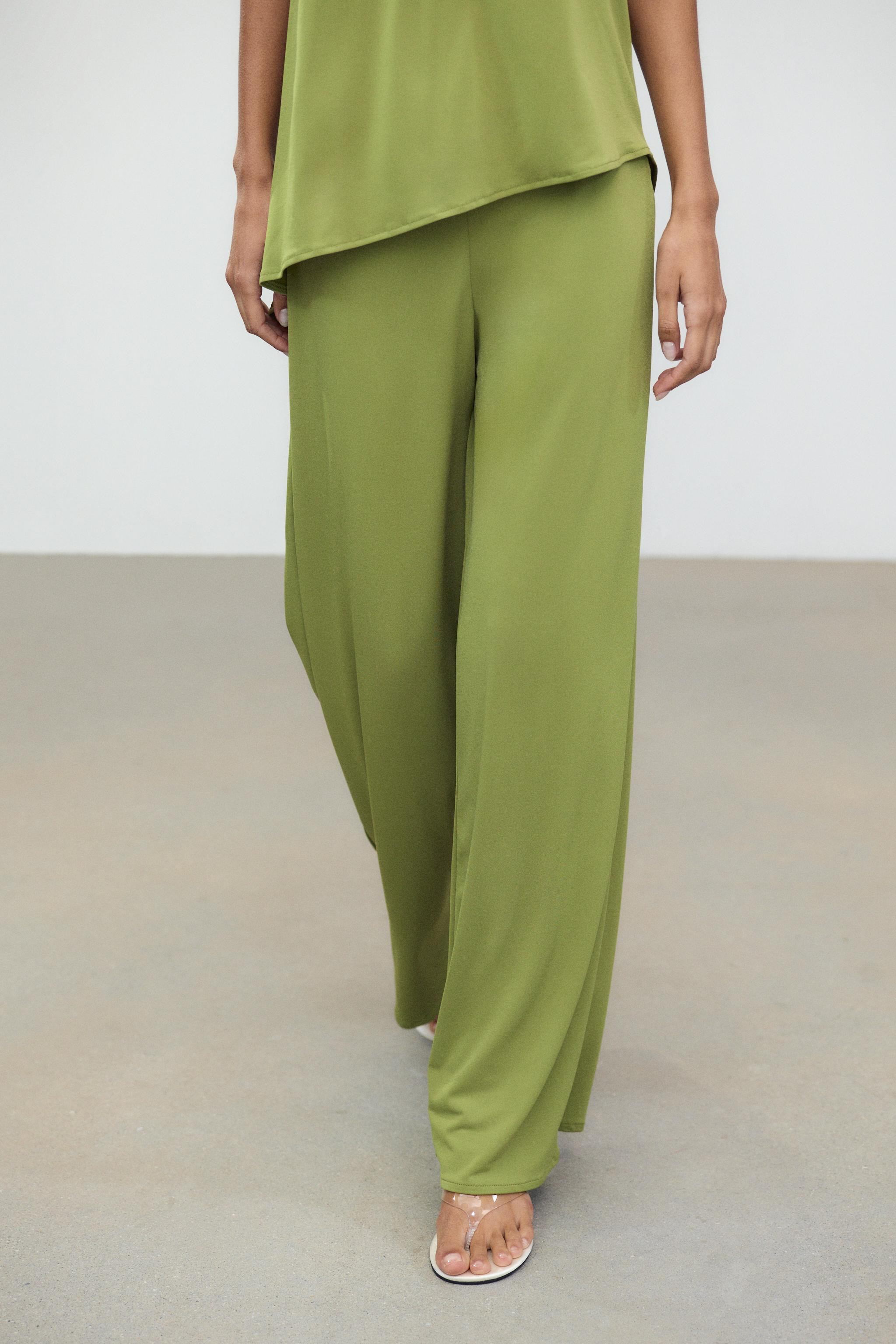 WIDE FLOWY PANTS | Zara US
