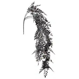 32" Metallic Black Hanging Bamboo Halloween Bush by Ashland® | Michaels | Michaels Stores