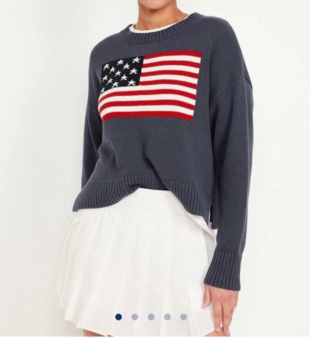 American flag sweaters under $50! 
.
Fourth of July outfit Memorial Day outfit summer outfit preppy 4th of July outfit lake beach 

#LTKfindsunder50 #LTKSeasonal #LTKstyletip
