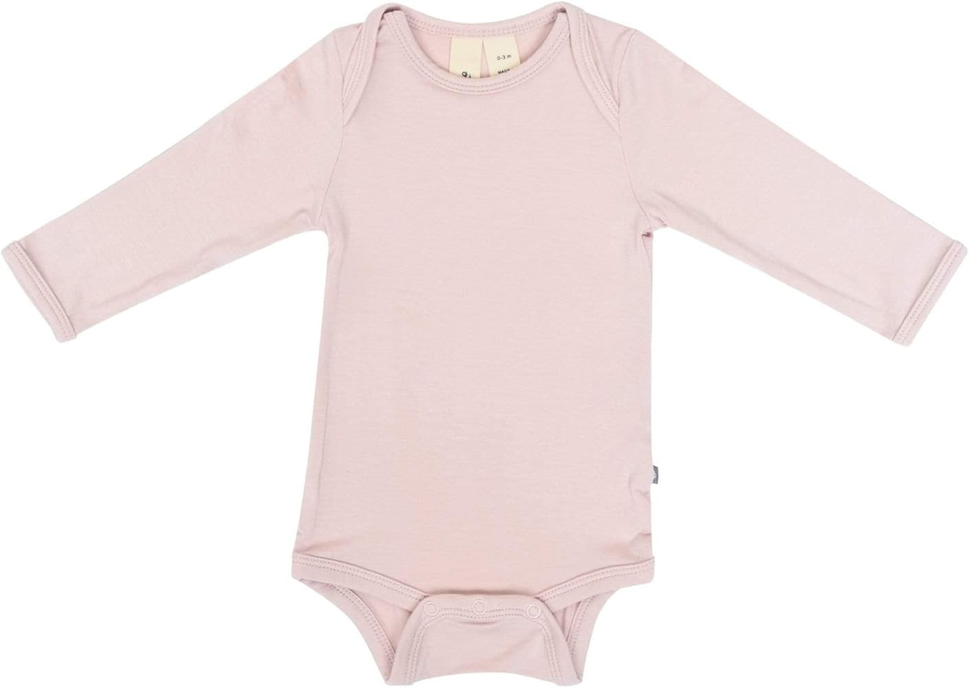KYTE BABY Soft Bamboo from Rayon Long Sleeve Unisex Bodysuit, 0-24 Months | Amazon (US)