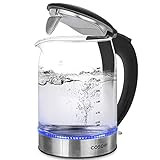 COSORI Electric Kettle, 7.3 x 9 x 11.7 in, Black_Upgraded | Amazon (US)