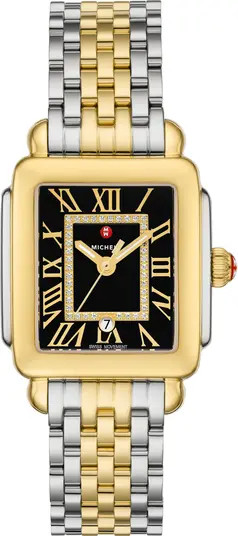 Deco Madison Mid Diamond Bracelet Watch, 31mm | Nordstrom