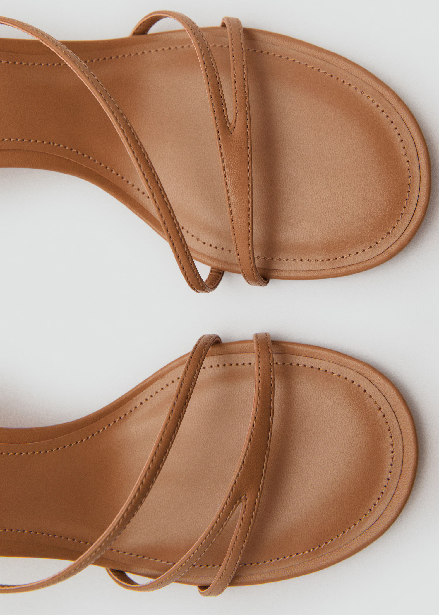 Strappy heeled sandals - Women | MANGO United Kingdom | MANGO (UK)