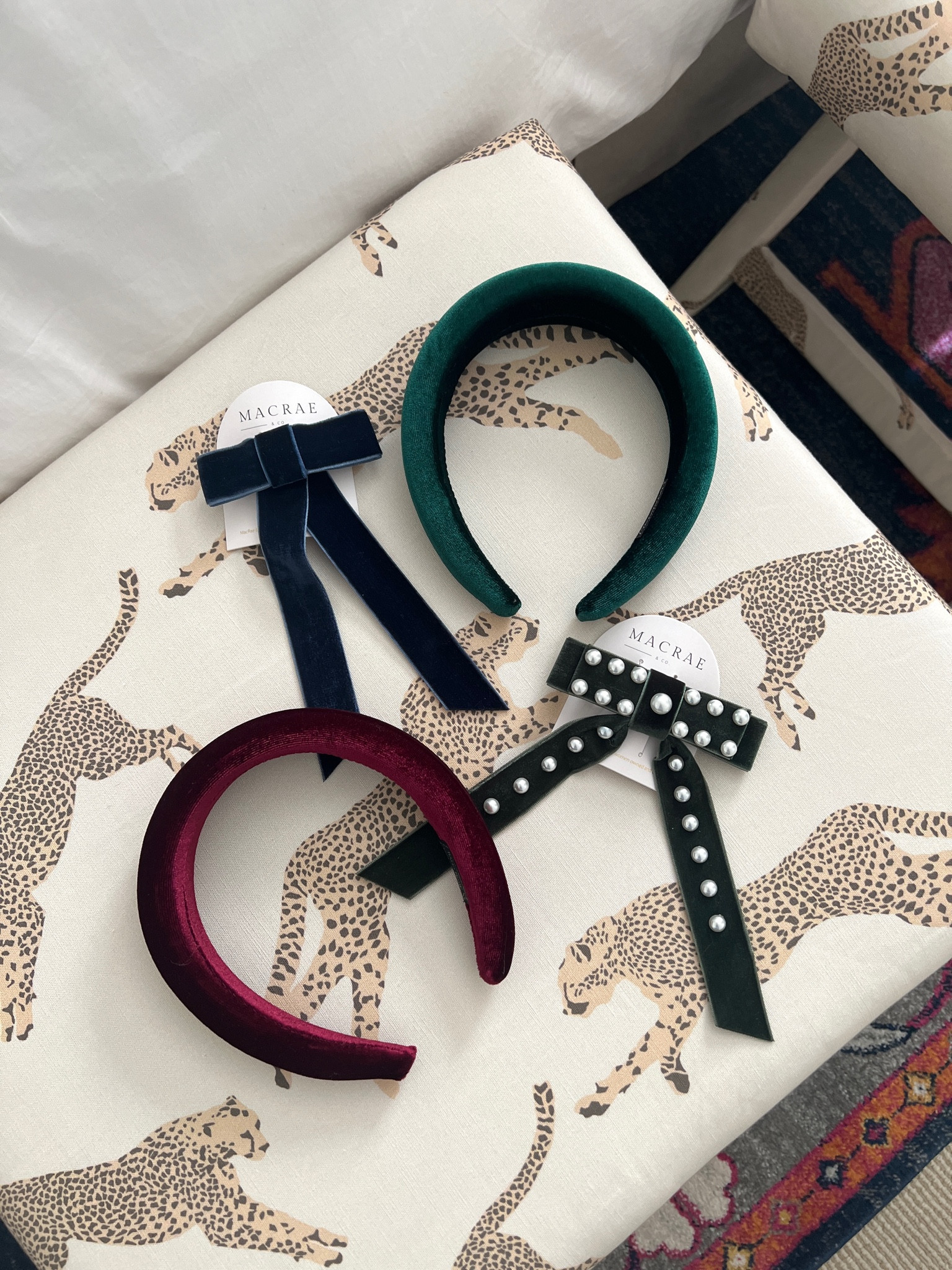 Love these $25 velvet headbands and $18-$20 bow hair barrettes -

#LTKfindsunder50 #LTKHoliday #LTKGiftGuide