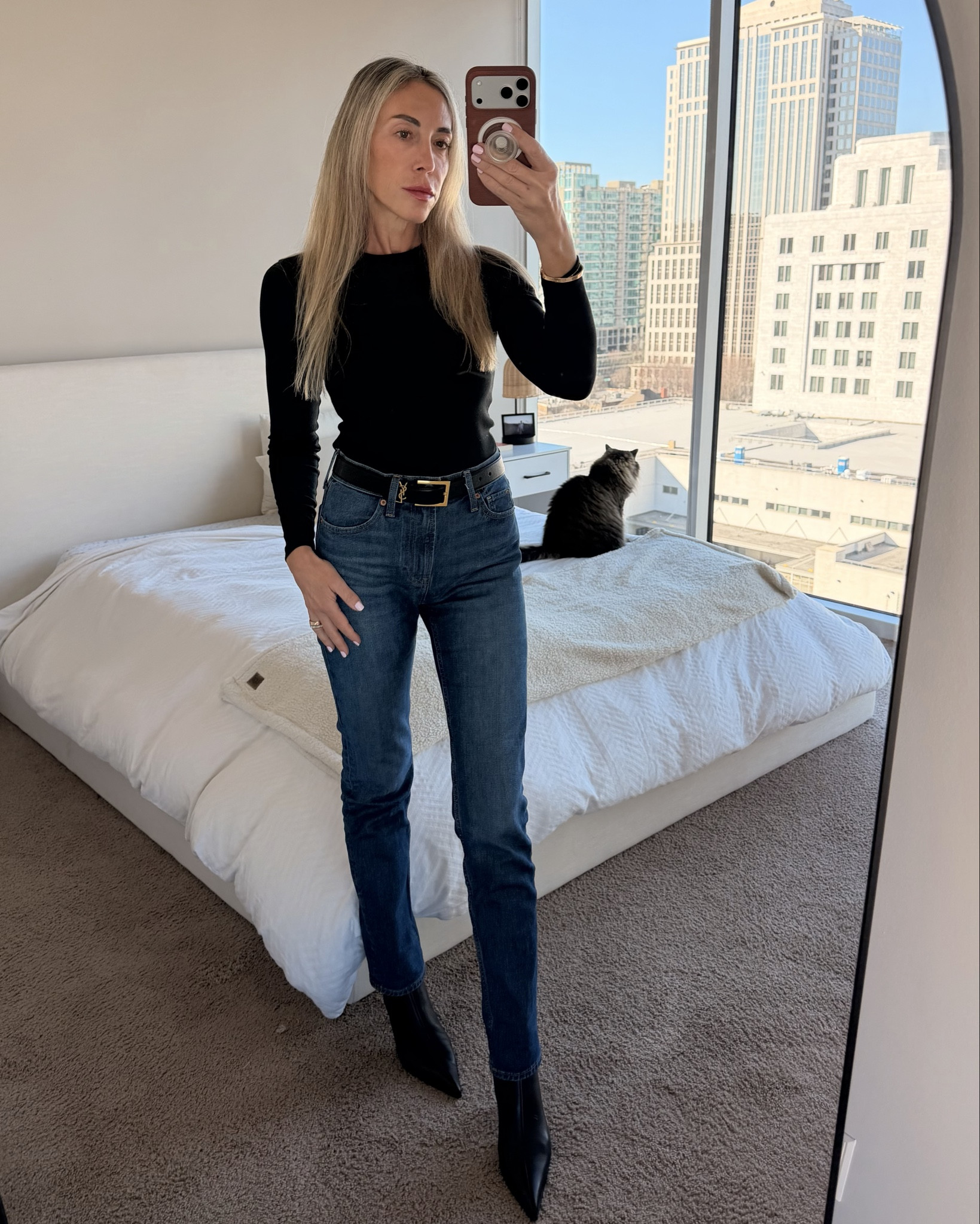 Obsessed with these straight jeans and they are on major sale!
 

#LTKOver40 #LTKgrwm #LTKootd