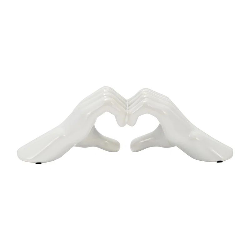 5" Ceramic Heart Sculpture | Wayfair North America