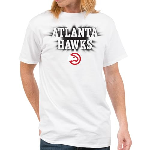 Junk Food NBA - Atlanta Hawks - NBA Spotlight - Officially Licensed Adult Short Sleeve Fan Tee for Men and Women | Amazon (US)