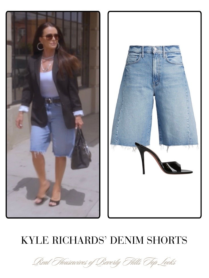 Kyle Richards’ Denim Shorts