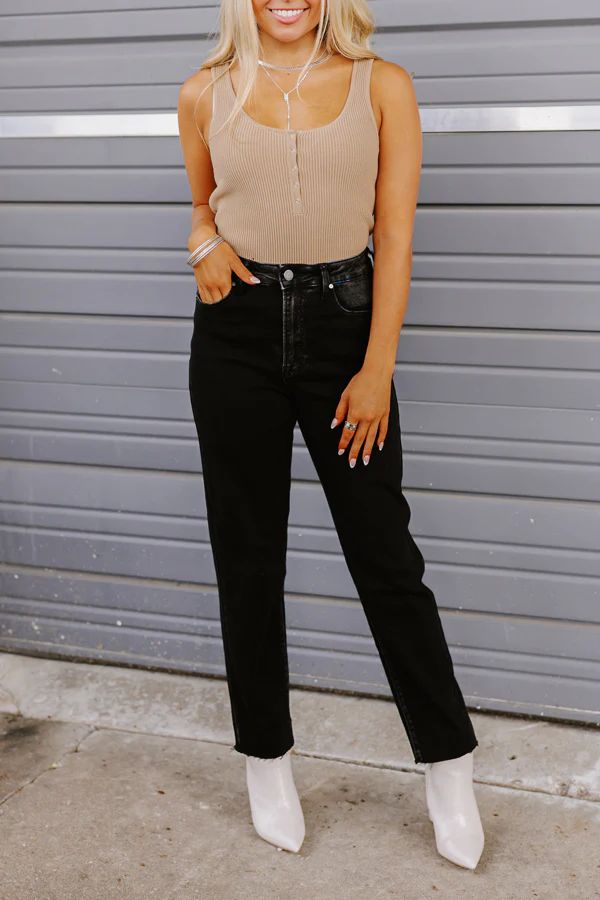 The Aria High Waist Relaxed Jean | Impressions Online Boutique