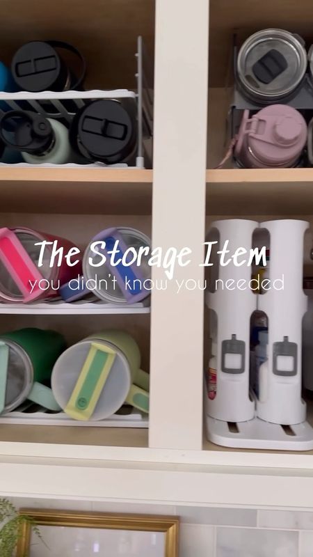 Must have Amazon kitchen organization and storage! Even fits your Stanleys! This cabinet caddy is perfect for spices or pill bottles. 

(5/19)

#LTKHome #LTKVideo #LTKStyleTip