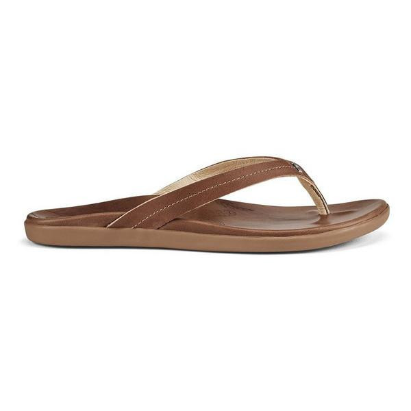 Women's OluKai Honu Flip Flop Sandals 10 Tan/Tan | Scheels Sports