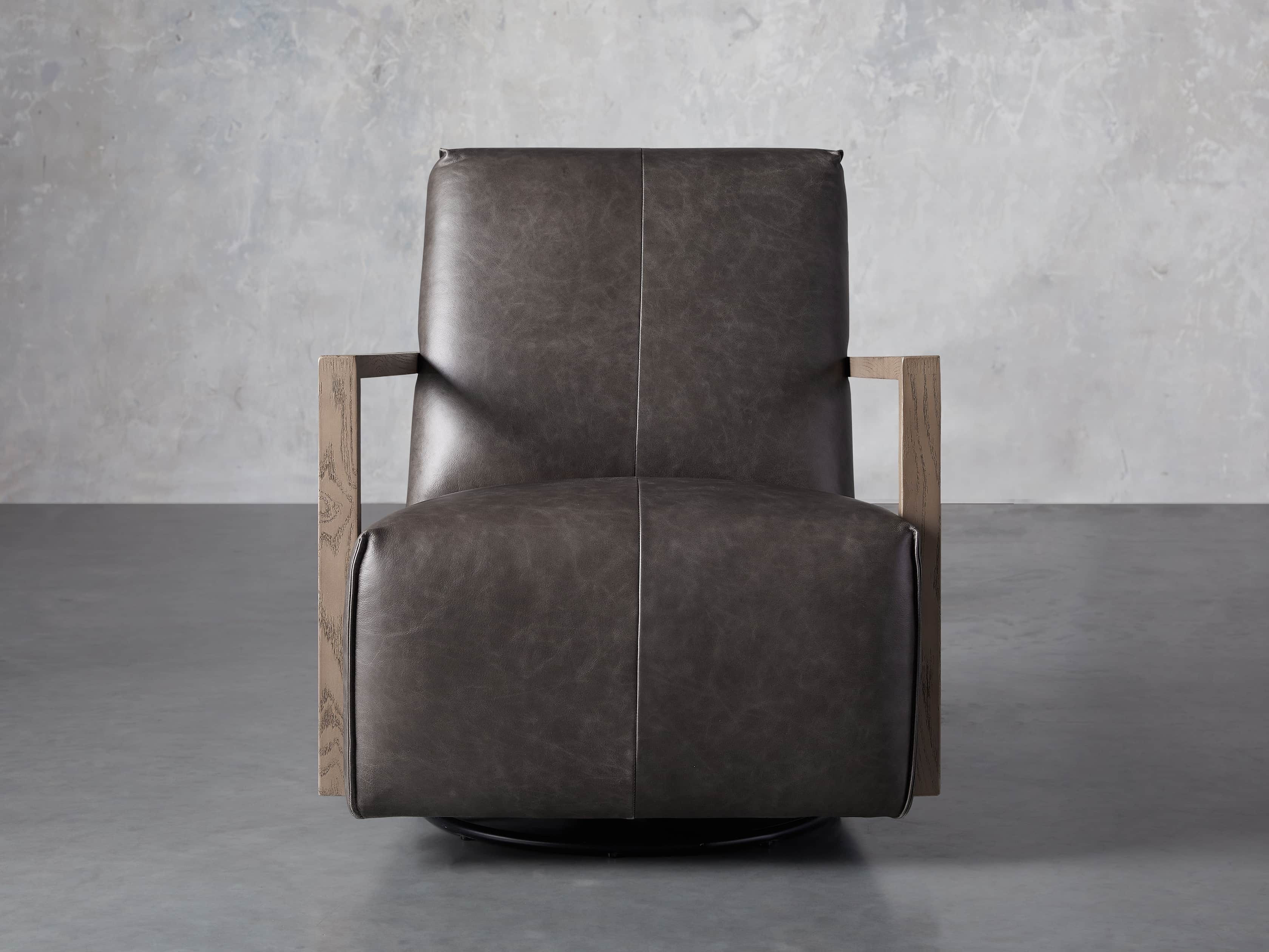 Walsh Leather Glider | Arhaus